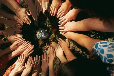 Artistic floral composition